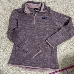 Patagonia Kids Better Sweater 1/4 zip. Size L/12